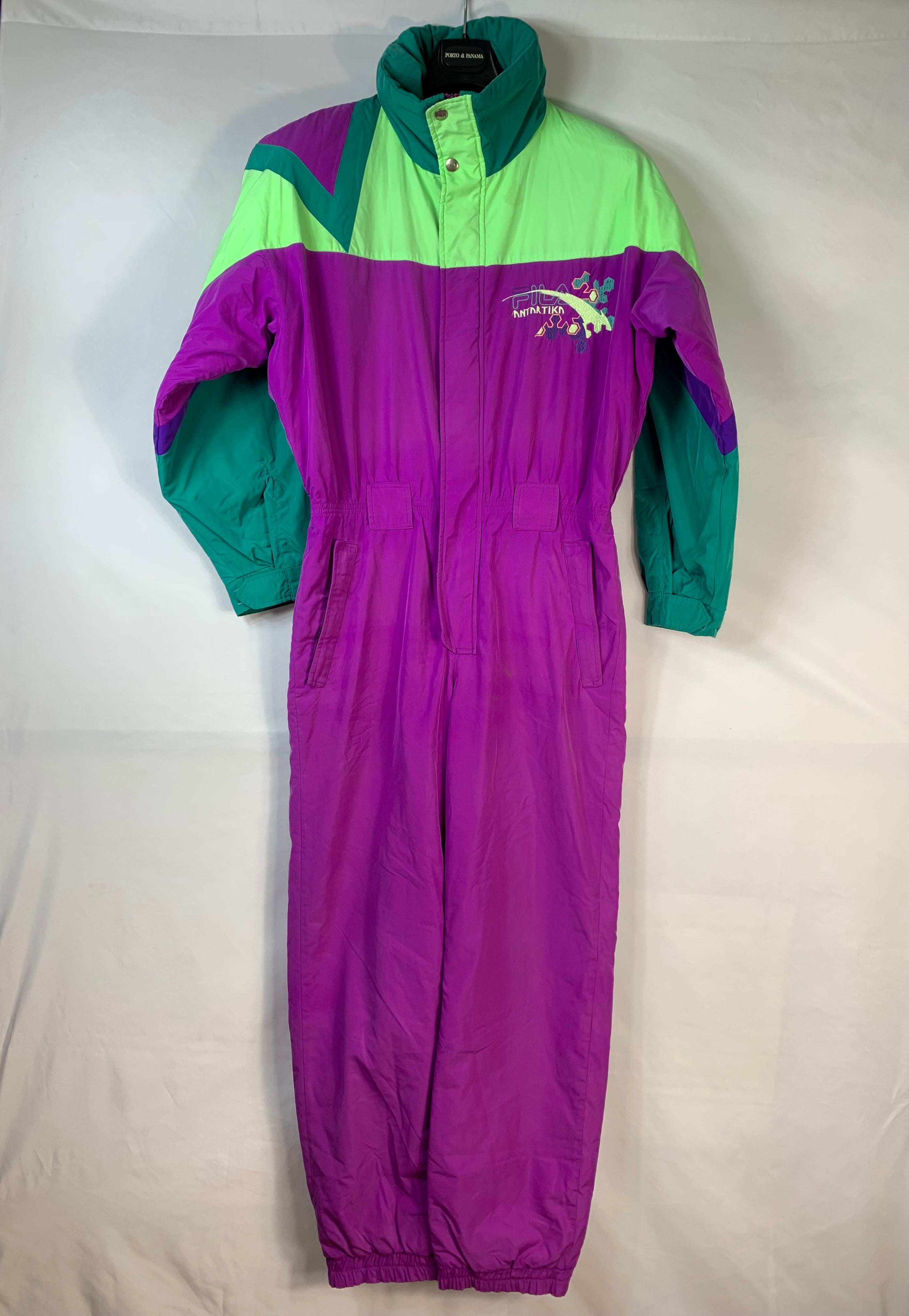 TAGLIA L - Tuta intera fila viola